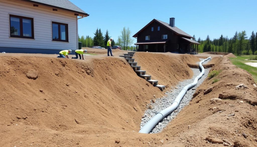 Drenering og fuktsikring av grunnmur