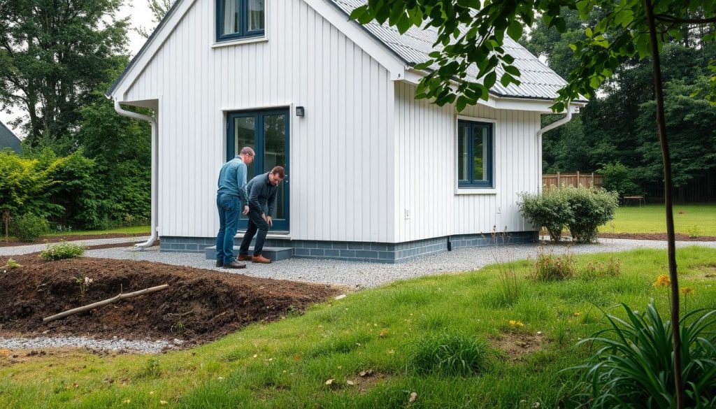 Drenering og fuktsikring av hus