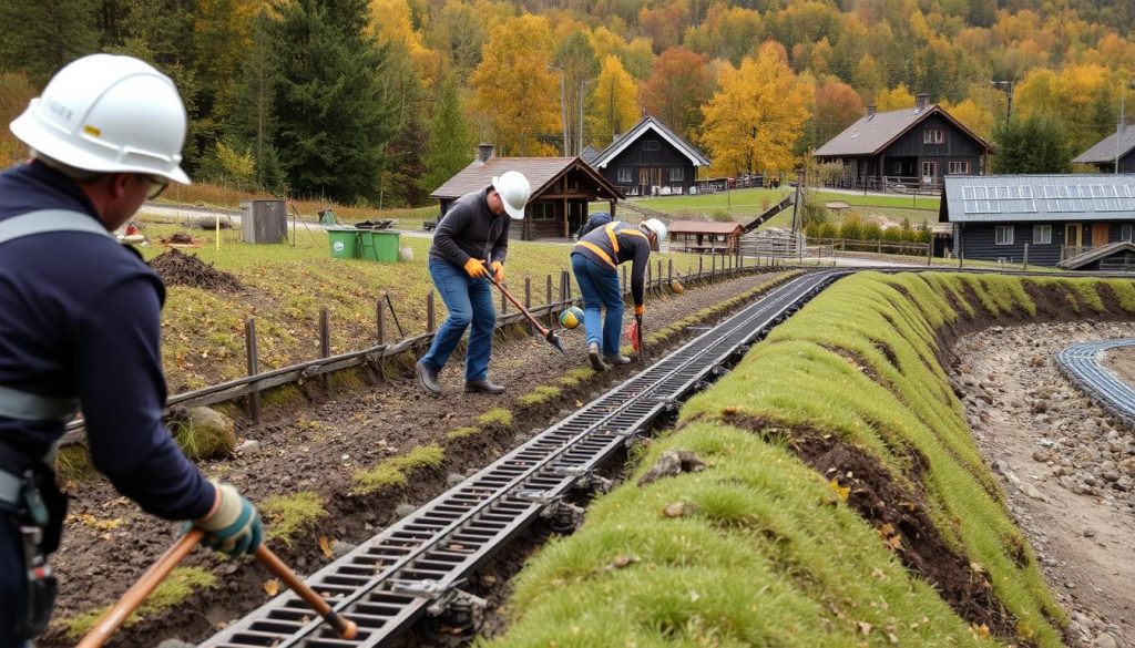 Drenering og fuktsikring i Trondheim