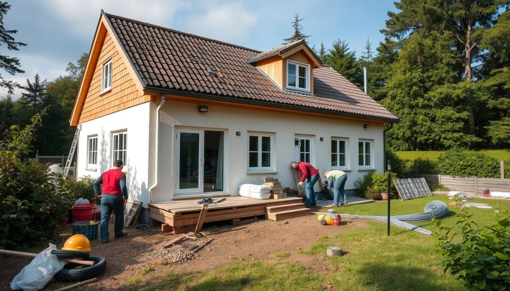 Drenering og isolasjon av hus