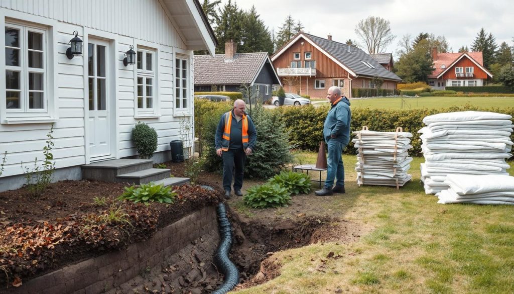 Drenering og isolasjonskostnader