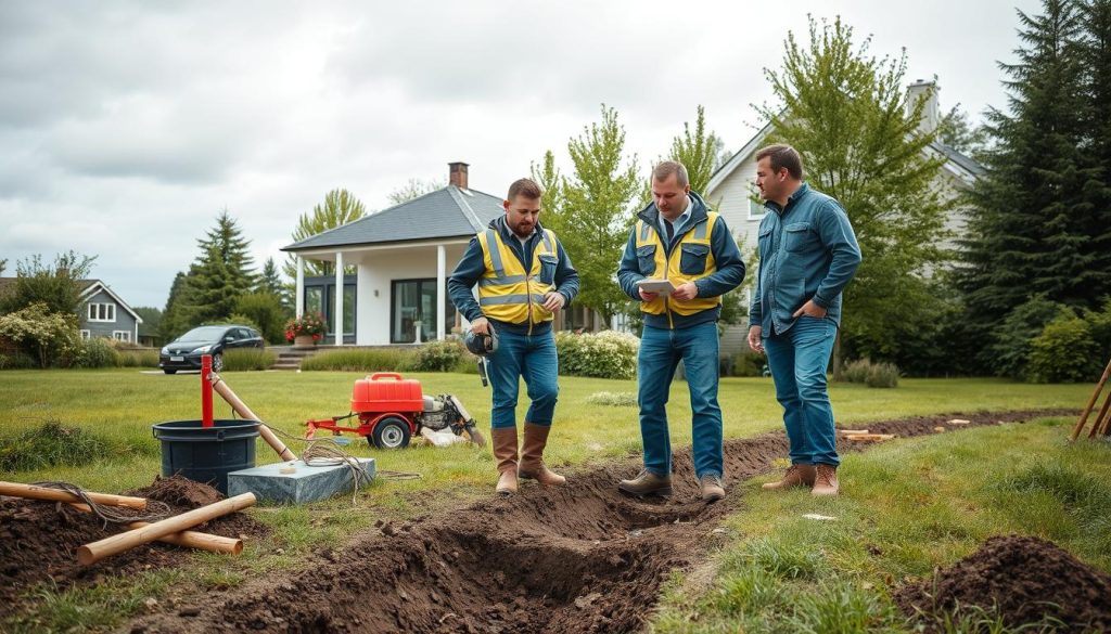 Dreneringsarbeid kostnadsfaktorer