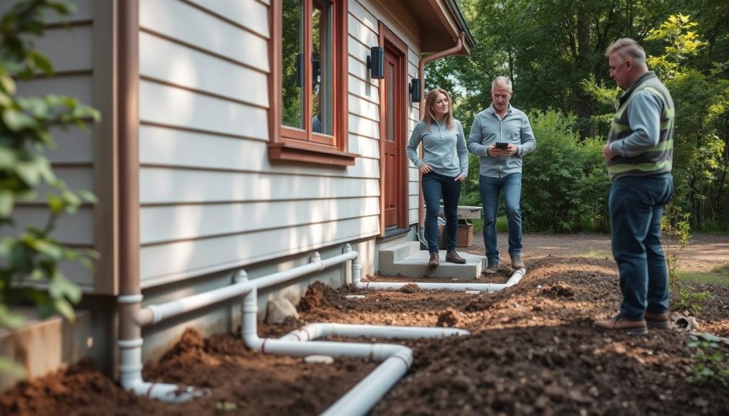 Dreneringssystem og fuktproblemer