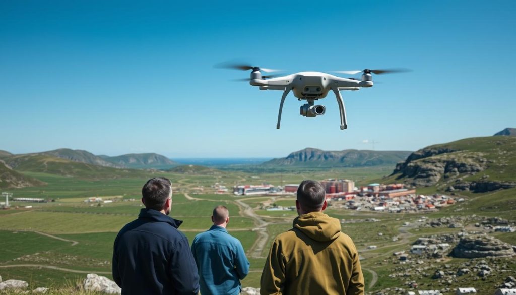 Drone kartlegging regulatoriske hensyn