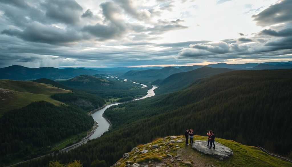 Drone landskapsfotografi