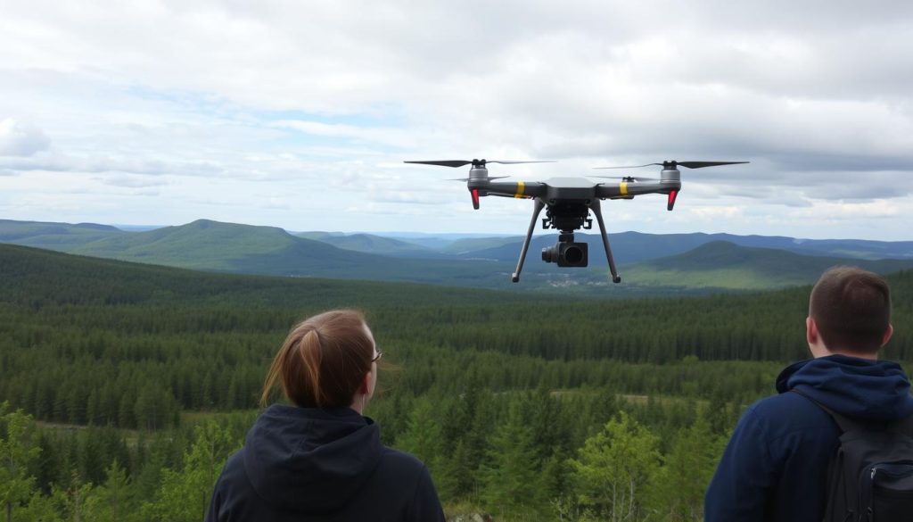 Drone overvåkning tjenester