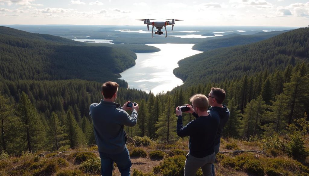 Dronefotografering tjenester