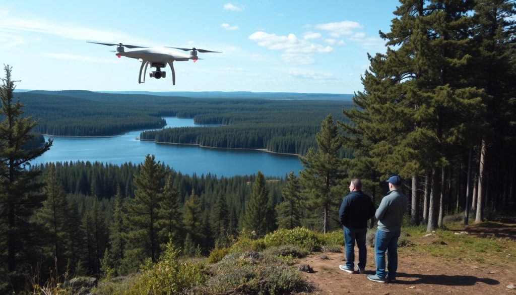 Droneovervåking bruksområder