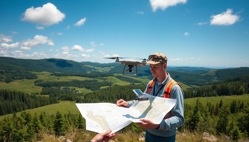 Dronepilot landmåling tips