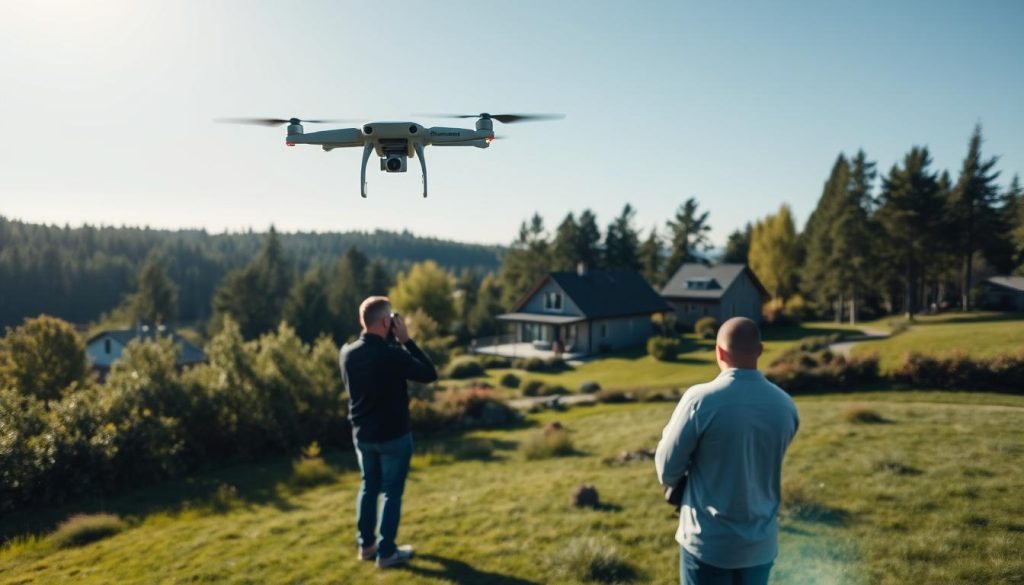 Droneregler for eiendomsfotografering