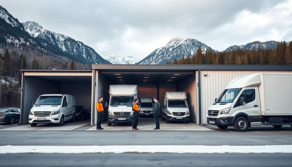 Effektiv biltransport tjenester