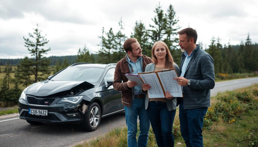 Egenandel skade bil priser