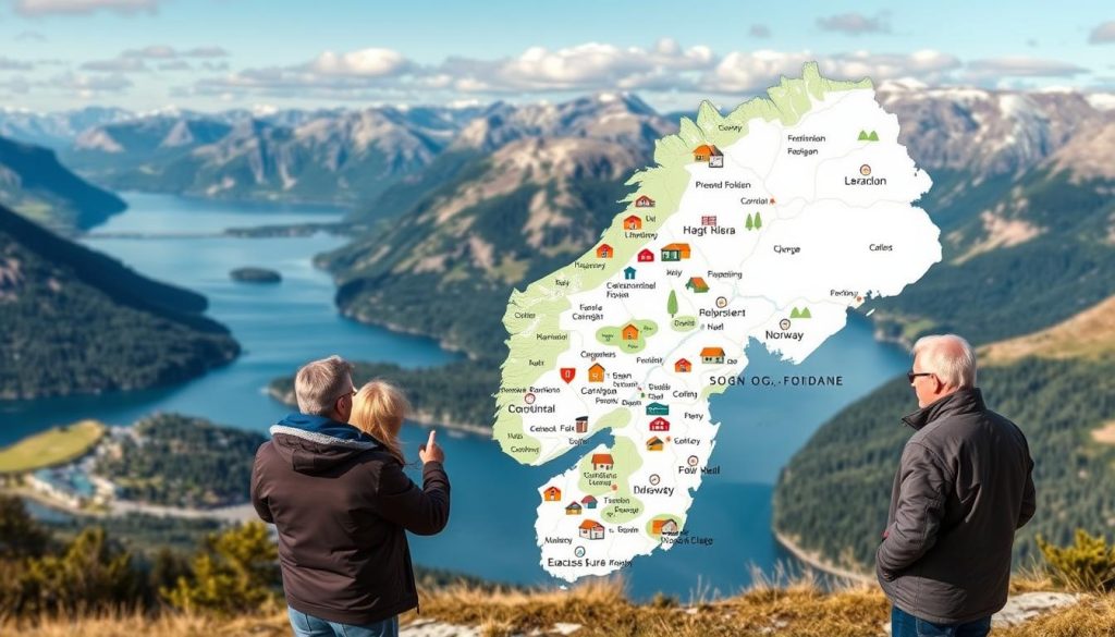 Eiendomsmegler Sogn og Fjordane kart