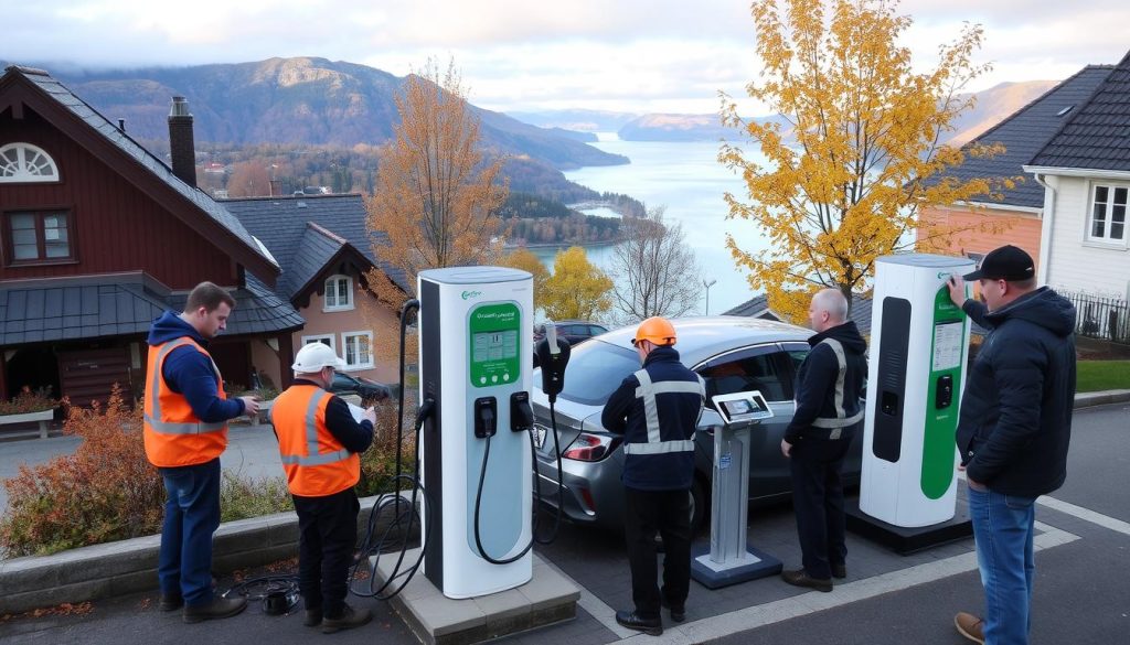 Elbillader installasjonstjenester i Trondheim