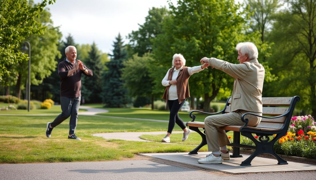 Eldre trening og fysisk aktivitet