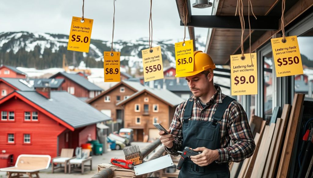 Elektriker priser i norske byer