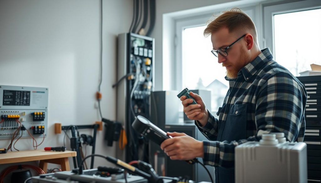 Elektriker sikkerhet og komplekse oppgaver