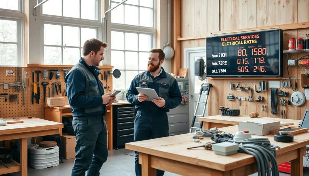 Elektriker timepris oversikt