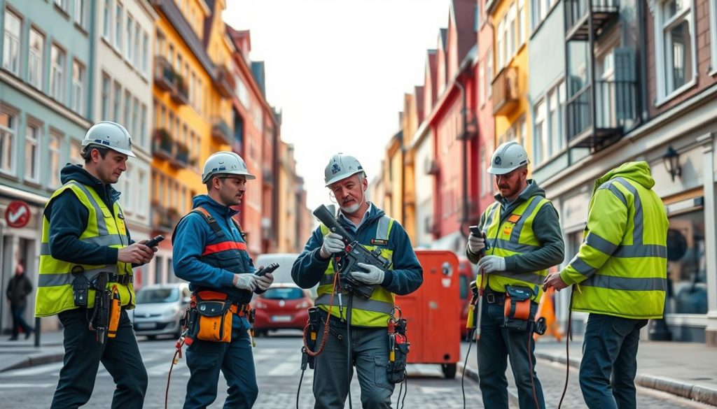 Elektriker tjenester i forskjellige byer