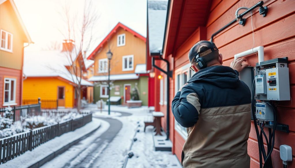 Elektriker tjenester i norske byer