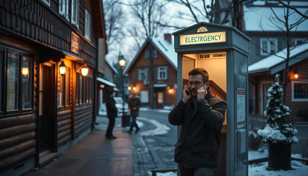 Elektriker vakttelefon i norske byer