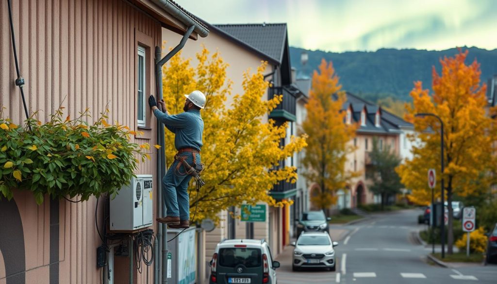 Elektrikertjenester i norske byer