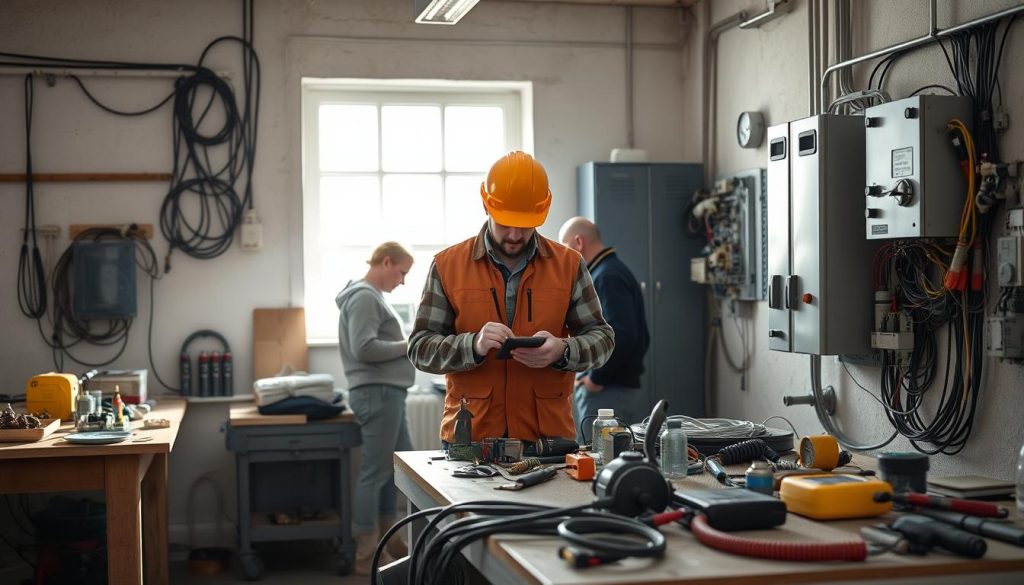 Elektrikertjenester og pristilbud