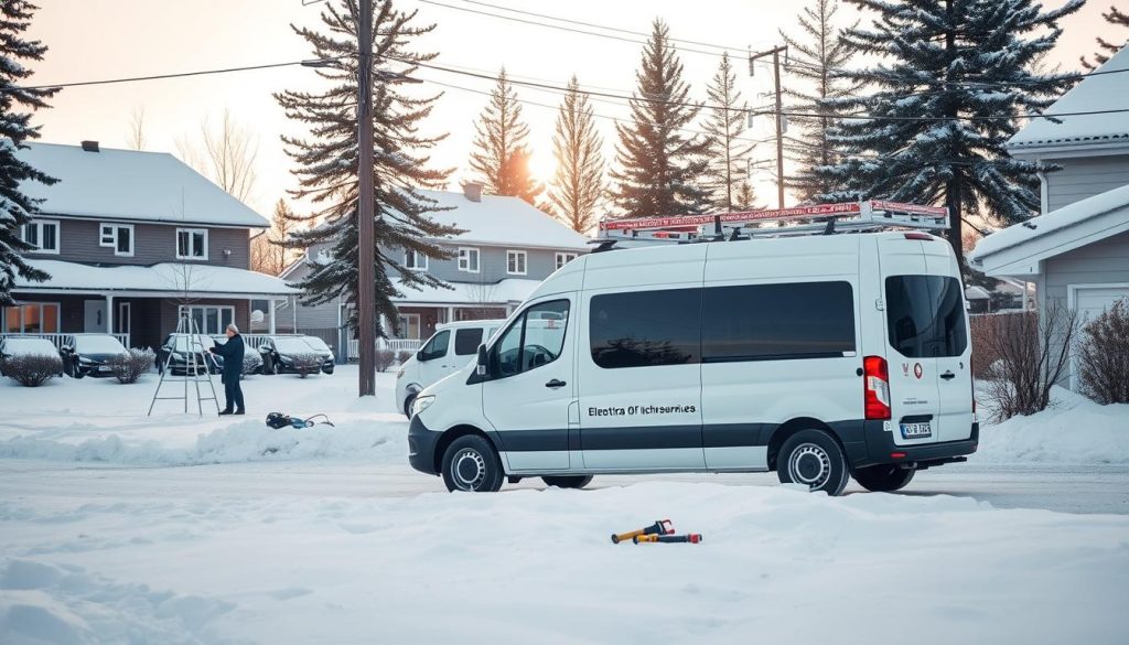 Elektrikervakt tjenester