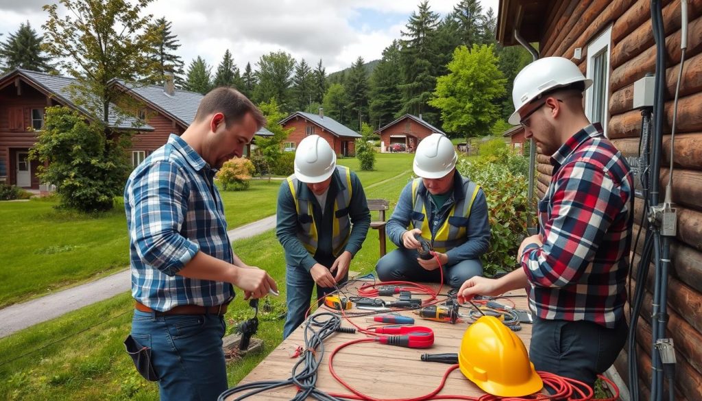 Elektrisk installasjon sikkerhet