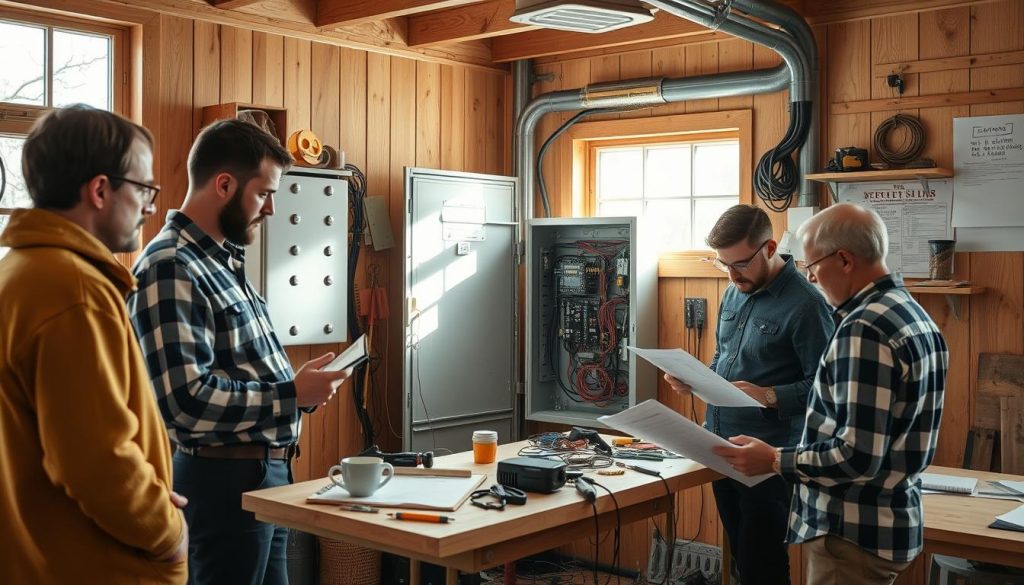 Elektriske installasjonstjenester