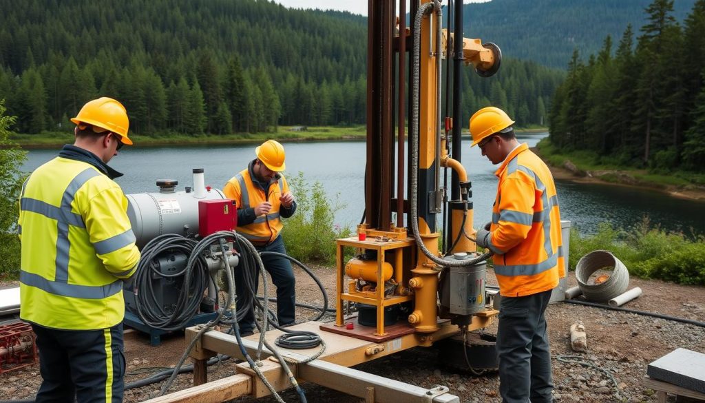 Energibrønn boring tjenester