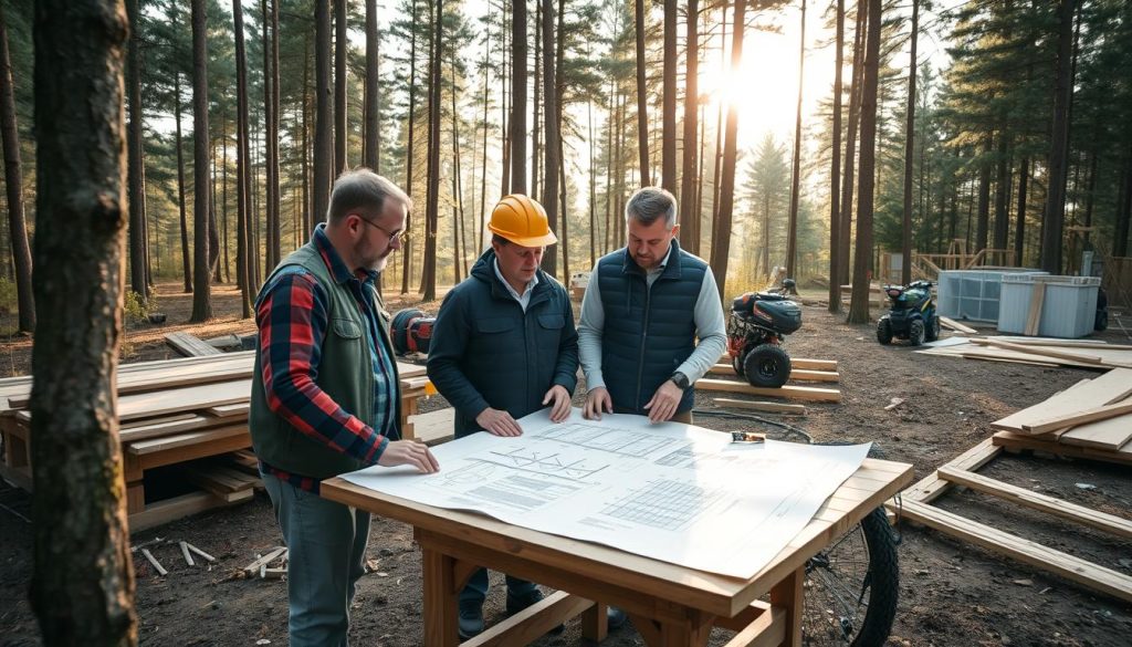 Entreprenør ferdigstillelse planlegging