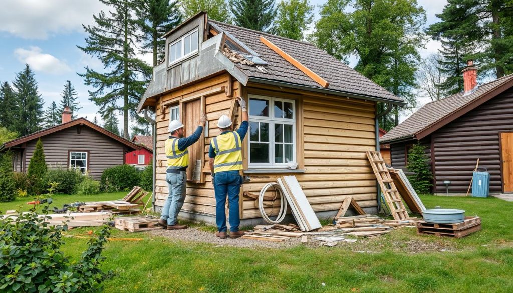 Eternitt fjerning og renovering