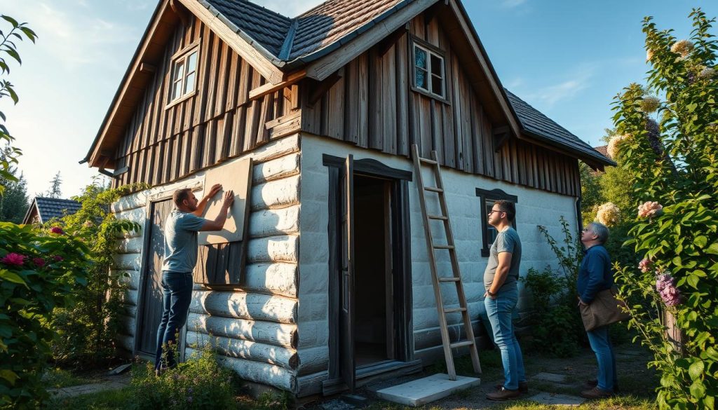 Etterisolering av gamle hus