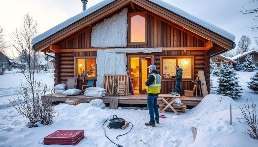 Etterisolering av hus kostnader