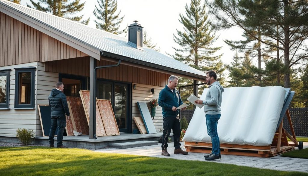 Etterisolering bolig lokale tjenester