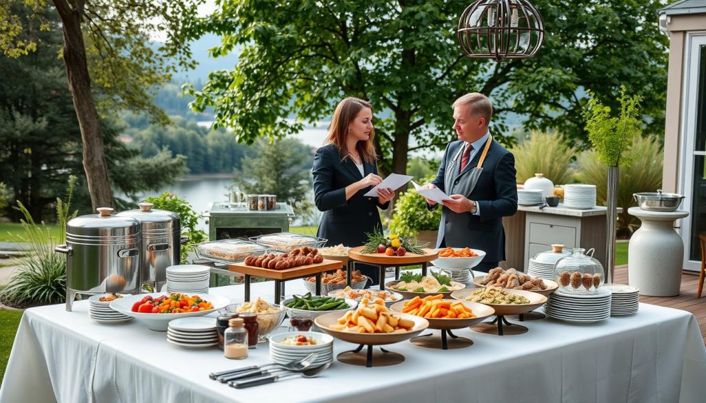 Eventcatering tilleggsytelser