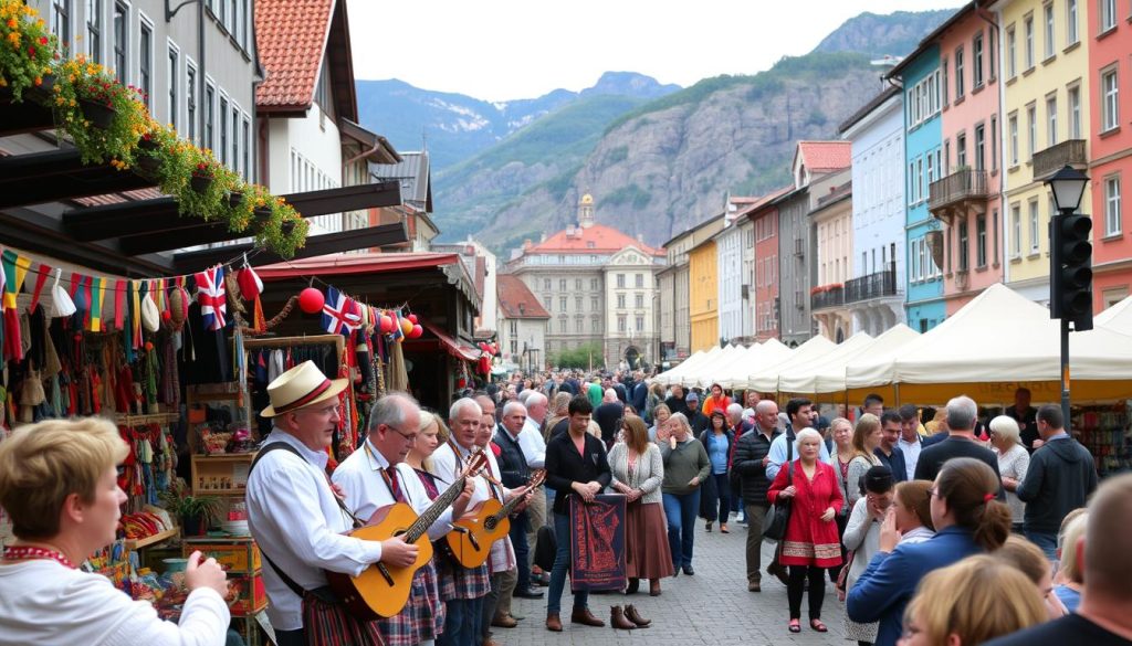 Eventunderholdning i norske byer