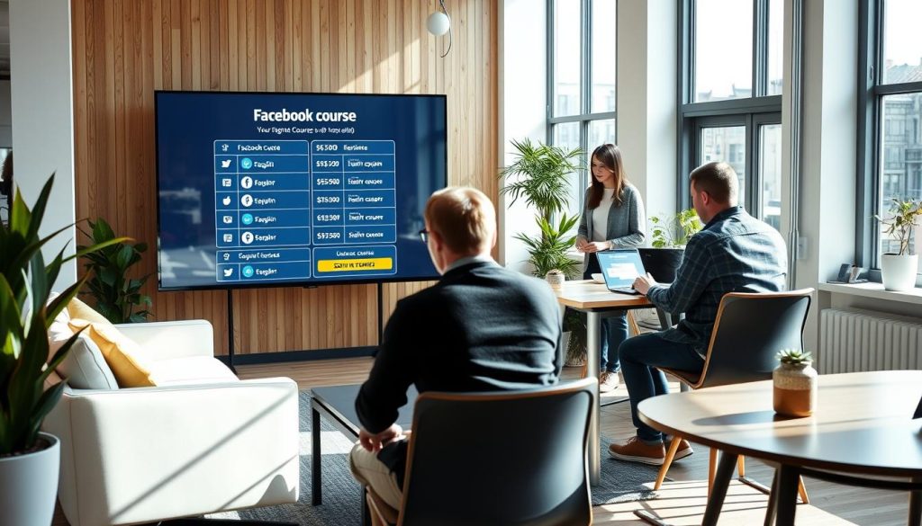 Facebook kurs priser oversikt