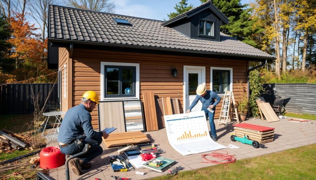 Faktorer som påvirker kostnader ved kledningsbytter