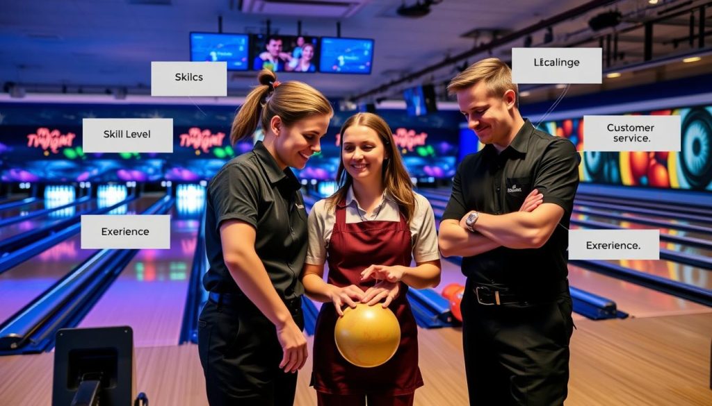 Faktorer som påvirker lønn for bowlingmedarbeider