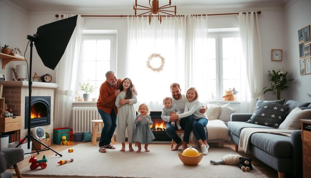 Familie og barnefotografering pakker