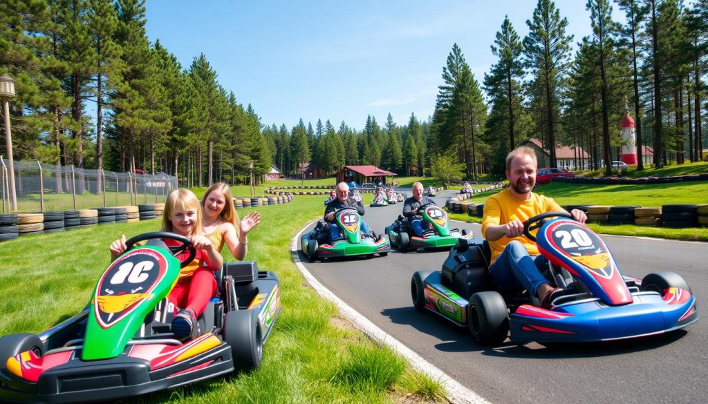 Familieaktiviteter Evje Gokart