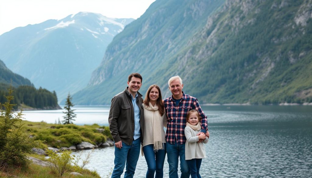 Familiefotografering i Norge