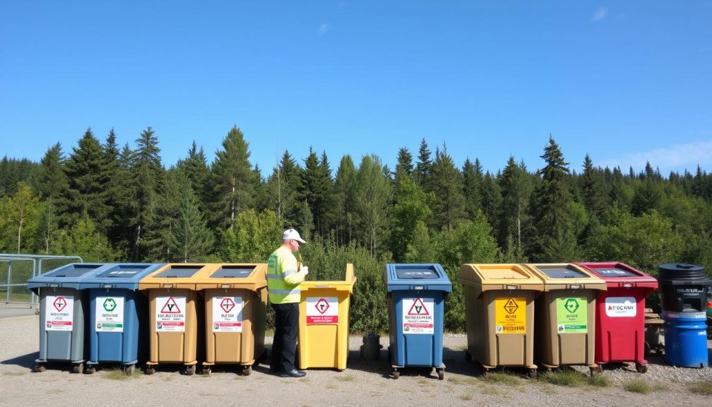 Farlig avfall håndtering lokale tjenester