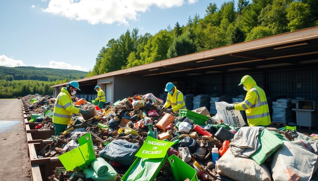 Farlig avfall håndtering tjenester