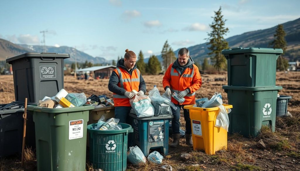 Farlig avfallshåndtering operasjoner