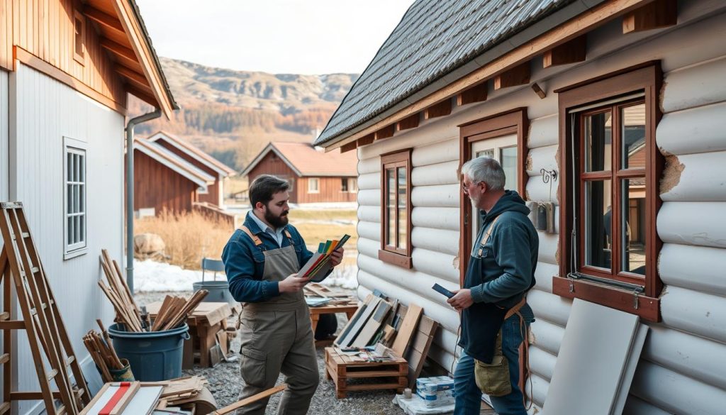 Fasade oppussing tips og råd