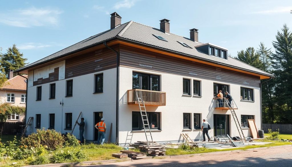 Fasaderenovering tidspunkt og vedlikehold