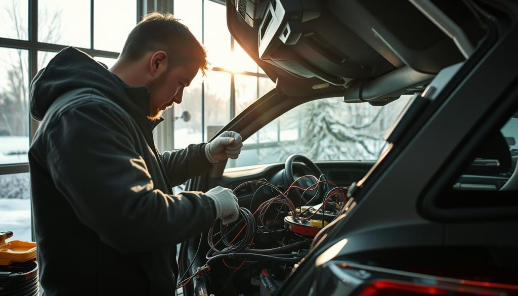 Feilsøking av bilens elektriske system